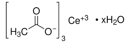 图片 乙酸铈(III)水合物 [醋酸铈]，Cerium(III) acetate hydrate；99.9% trace metals basis