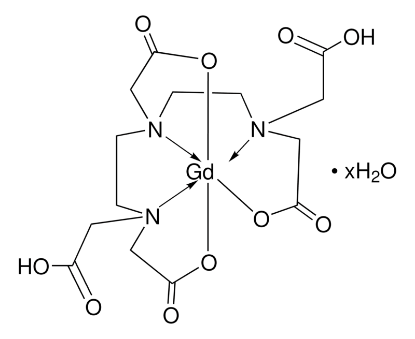 图片 二乙烯三胺五醋酸钆(III)二氢盐水合物 [钆喷酸]，Diethylenetriaminepentaacetic acid gadolinium(III) dihydrogen salt hydrate；97%