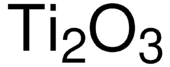 图片 三氧化二钛 [氧化钛(III)]，Titanium(III) oxide；−100 mesh, 99.9% trace metals basis