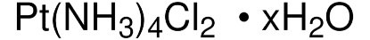 图片 四氨合氯化铂水合物，Tetraammineplatinum(II) chloride hydrate；99.99% trace metals basis