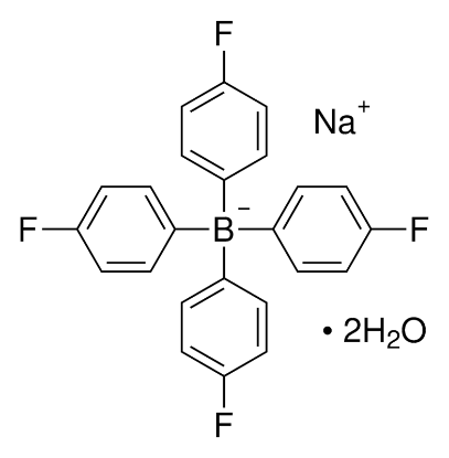 图片 四(4-氟苯基)硼酸钠二水合物，Sodium tetrakis(4-fluorophenyl)borate dihydrate [Cesibor]；98%