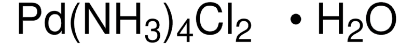 图片 氯化四氨钯(II)一水合物，Tetraamminepalladium(II) chloride monohydrate；≥99.99% trace metals basis