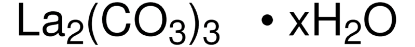 图片 碳酸镧(III)水合物，Lanthanum(III) carbonate hydrate；99.9% trace metals basis