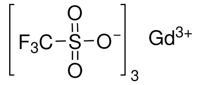 图片 三氟甲磺酸钆(III)，Gadolinium(III) trifluoromethanesulfonate；98%