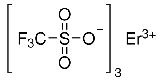 图片 三氟甲基磺酸铒(III)，Erbium(III) trifluoromethanesulfonate；98%