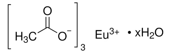 图片 乙酸铕(III)水合物，Europium(III) acetate hydrate；99.9% trace metals basis