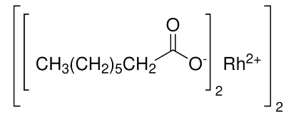 图片 辛酸铑(II)二聚体，Rhodium(II) octanoate, dimer