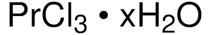 图片 氯化镨(III)水合物，Praseodymium(III) chloride hydrate；99.9% trace metals basis