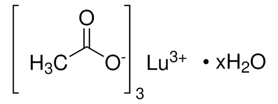 图片 乙酸镥(III)水合物，Lutetium(III) acetate hydrate；99.9% trace metals basis