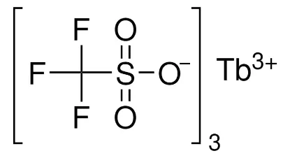 图片 三氟甲烷磺酸铽(III)，Terbium(III) trifluoromethanesulfonate；≥97%