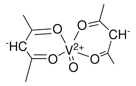 图片 氧钒基乙酰丙酮酯 [乙酰丙酮氧钒]，Vanadyl acetylacetonate；purum, ≥97.0% (RT)