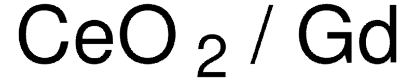 图片 钆掺杂的氧化铈(IV)，Cerium(IV) oxide-gadolinium doped；nanopowder, contains 20 mol % gadolinium as dopant