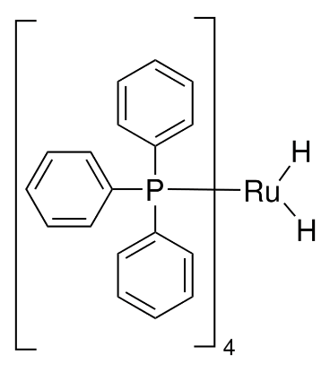 图片 二氢四(三苯基膦)钌(II)，Dihydridotetrakis(triphenylphosphine) ruthenium(II)