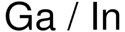 图片 镓-铟共晶，Gallium–Indium eutectic [EGaIn]；Ga 75.5% / In 24.5%, ≥99.99% trace metals basis