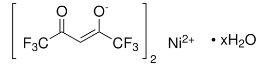 图片 双(六氟乙酰丙酮)合镍(II)水合物，Nickel(II) hexafluoroacetylacetonate hydrate；98%