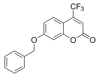 图片 7- 苄氧羰基-4-(三氟甲基)香豆素，7-Benzyloxy-4-trifluoromethylcoumarin [7-BFC]；≥99% (HPLC), solid