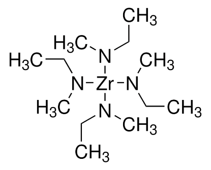 图片 四(乙基甲基胺基)锆(IV)，Tetrakis(ethylmethylamido) zirconium(IV) [TEMAZ]；≥99.99% trace metals basis