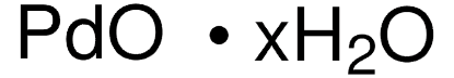 图片 氧化钯(II)水合物，Palladium(II) oxide hydrate；Pd content ~97 %