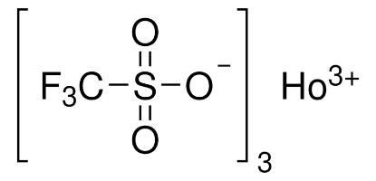 图片 三氟甲磺酸钬，Holmium(III) trifluoromethanesulfonate；98%