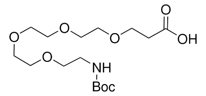 图片 15-(Boc-氨基)-4,7,10,13-四氧杂十五烷酸，15-(Boc-amino)-4,7,10,13-tetraoxapentadecanoic acid；purum, ≥97.0% (TLC)