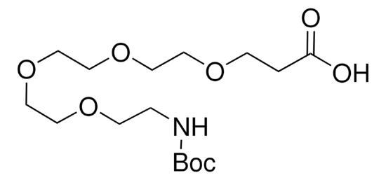 图片 15-(Boc-氨基)-4,7,10,13-四氧杂十五烷酸，15-(Boc-amino)-4,7,10,13-tetraoxapentadecanoic acid；purum, ≥97.0% (TLC)