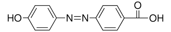 图片 4-(4′-羟基苯基偶氮)苯甲酸，4-(4′-Hydroxyphenylazo)benzoic acid；97%