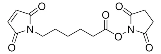 图片 6-(马来酰亚胺基)己酸琥珀酰亚胺酯，6-Maleimidohexanoic acid N-hydroxysuccinimide ester [EMCS]；98%