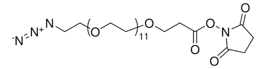 图片 叠氮基-dPEG®12-NHS酯，Azido-dPEG®12-NHS ester
