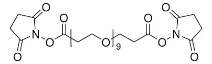 图片 BS(PEG)9 (聚乙二醇化双(磺基琥珀酰亚胺基)丁二酸酯)，BS(PEG)9 (PEGylated bis(sulfosuccinimidyl)suberate) [Bis-dPEG®13-NHS ester]；oil