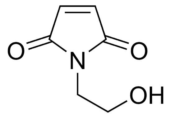 图片 N-(2-羟乙基)马来酰亚胺，N-(2-Hydroxyethyl)maleimide [HEMI]；97%