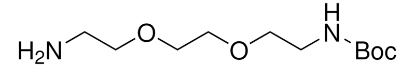 图片 N-Boc-2,2′-(亚乙二氧基)二乙胺，N-Boc- 2,2′-(ethylenedioxy)diethylamine；≥95.0% (NT)