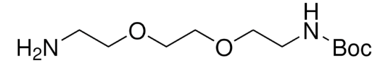 图片 N-Boc-2,2′-(亚乙二氧基)二乙胺，N-Boc- 2,2′-(ethylenedioxy)diethylamine；≥95.0% (NT)