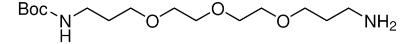 图片 N-Boc-4,7,10-三氧杂-1,13-十三烷二胺，N-Boc-4,7,10-trioxa-1,13-tridecanediamine；≥95.0% (NT)