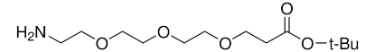 图片 12-氨基-4,7,10-三氧杂十二烷酸叔丁酯，tert-Butyl 12-amino-4,7,10-trioxadodecanoate；technical, ≥80% (T)