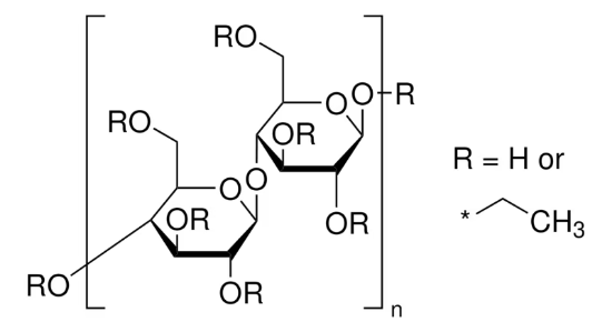 图片 乙基纤维素，Ethyl cellulose [EC]；viscosity 46 cP, 5 % in toluene/ethanol 80:20(lit.), extent of labeling: 48% ethoxyl