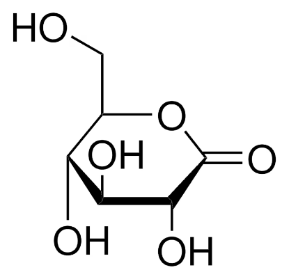 图片 D-(+)-葡萄糖酸δ-内酯 [葡萄糖酸内酯]，D-(+)-Gluconic acid δ-lactone [Gluconolactone]；meets USP testing specifications