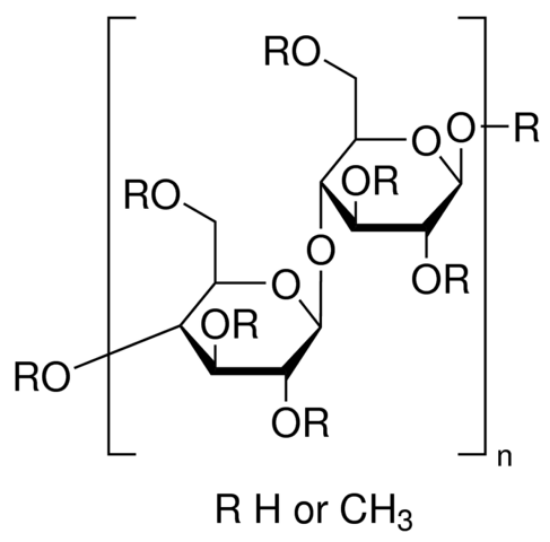 图片 甲基纤维素，Methyl cellulose [Methocel® A15 LV]；27.5-31.5% methoxyl basis