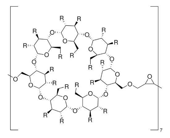 图片 β-环糊精聚合物，β-Cyclodextrin polymer；powder
