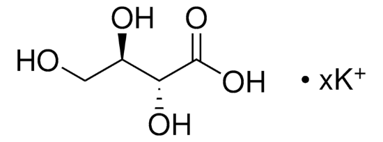图片 D-赤藓酸钾盐，D-Erythronic acid potassium salt；≥97.0% (GC)