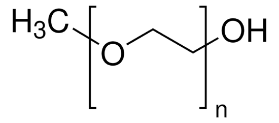 图片 聚乙二醇单甲醚，Methoxypolyethylene glycol 550 [mPEG]；average Mn 550