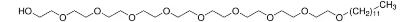 图片 聚醚醇，Nonaethylene glycol monododecyl ether [C12E9]；nonionic surfactant