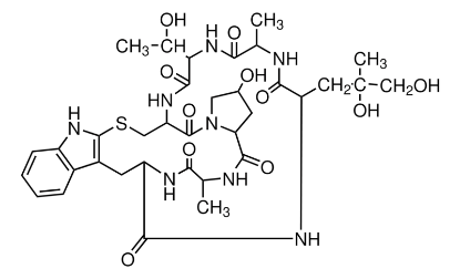 图片 鬼笔环肽来源于鬼笔鹅膏，Phalloidin from Amanita phalloides；≥90%