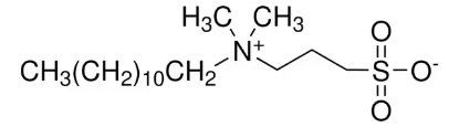 图片 N-十二烷基-N,N-二甲基-3-铵-1-丙磺酸盐，N-Dodecyl-N,N-dimethyl-3-ammonio-1-propanesulfonate；>99% (TLC)