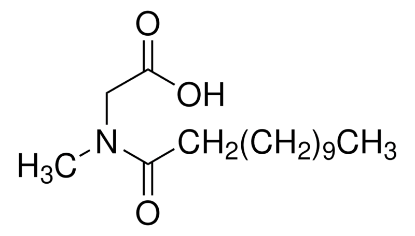 图片 N-十二烷酰基肌氨酸，N-Lauroylsarcosine, neat；purum p.a., ≥98.0% (GC)