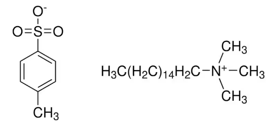 图片 对甲苯磺酸十六烷基三甲基铵，Hexadecyltrimethylammonium p-toluenesulfonate；≥98.0% (HPLC)