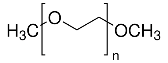 图片 聚乙二醇二甲醚，Poly(ethylene glycol) dimethyl ether [NHD]；average Mn ~500, contains 100 ppm BHT as stabilizer