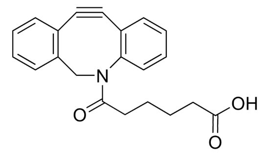 图片 二苯并环辛炔酸，Dibenzocyclooctyne-acid [DBCO-Acid]；95%, storage temp.:-20°C