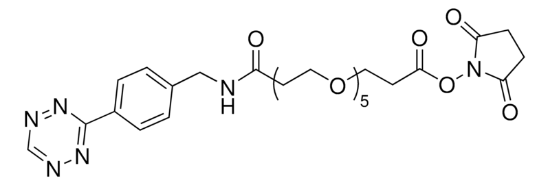 图片 四嗪-五聚乙二醇-活性脂，Tetrazine-PEG5-NHS ester [Tz-PEG5-NHS]；≥95%