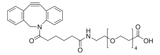 图片 二苯并环辛炔-PEG4-酸，Dibenzocyclooctyne-PEG4-acid [DBCO-PEG4-Acid]；for Copper-free Click Chemistry