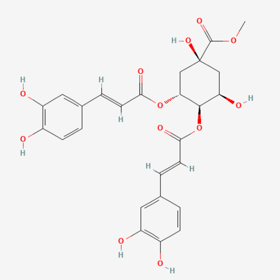 图片 3,4-O-双咖啡酰基奎宁酸甲酯，3,4-Di-O-caffeoylquinic acid methyl ester；≥98%